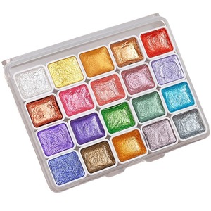 <span class=keywords><strong>2025</strong></span> ouyue Màu sắc rắn màu nước ngọc trai kim loại màu nước sơn thiết lập cho nghệ sĩ và sinh viên sơn - Product Image 1