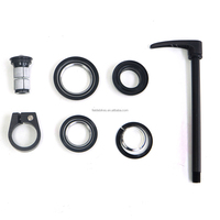 Cadre en Fiber de carbone EMTB Enduro adapté au moteur Bafang Torque Mid Drive M510 M560 M600 Dengfu E10 Ebike Suspension complète AM Frame