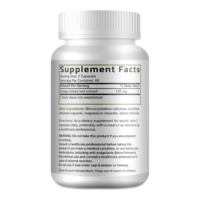 OEM ODM Marque Privée 120 Capsules de Ginkgo Biloba Complément Alimentaire pour la Santé du Cerveau Soutient la Fonction Cérébrale et la Mémoire