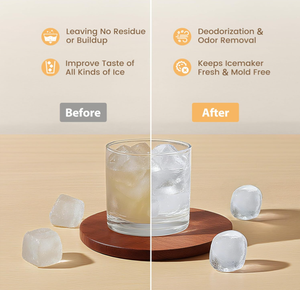 Очиститель для льда и таблетки для удаления накипи без запаха некоррозионная формула для коммерческих самородков и домашних машин - Product Image 2