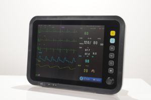 Peralatan medis portabel 12.1 inci, <span class=keywords><strong>Monitor</strong></span> pasien hewan Multiparameter <span class=keywords><strong>ICU</strong></span>, <span class=keywords><strong>Monitor</strong></span> tanda Vital portabel pintar - Product Image 3