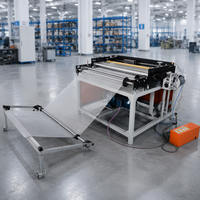 Machine automatique pour la fabrication de tôles en métal expansé à mailles losangées 0,2-1,5 mm