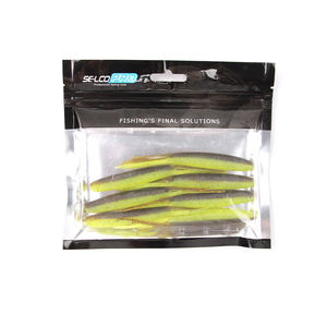 Selco 11.5cm pêche à l'achigan leurre souple multi-queue pieuvre ver appât <span class=keywords><strong>pour</strong></span> poisson prédateur d'eau douce salée - Product Image 1