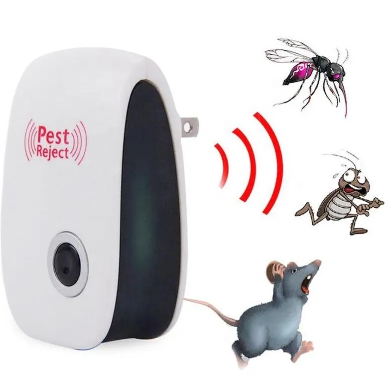 MJ Wholesale Direct Pest Control Product Electronic Ultrasonic Insect Repellent Mouse Flies Mosquitoes pest repeller
