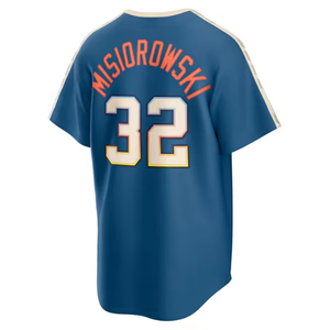 2026 City Connect Baseball Jersey Gestikt Heren 22 Yelich Jackson 11 Chourio Jacob 32 Misiorowski William Contreras S-3XL - Product Image 3