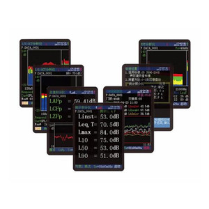 Noise Analyzer <b>Sound</b> Level <b>Meter</b> Noise Dosimeter with FFT Analysis 0.5 Accuracy Class LCD Display - Product Image 6