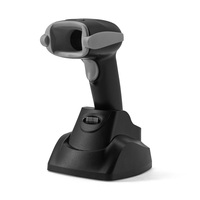 Scanner de code QR sans fil 2D à balayage rapide V6 avec base pour entrepôt industriel
