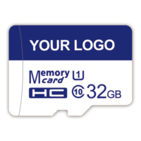 Alibaba 2027 Carte mémoire avec logo personnalisé de 4 Go à 256 Go Class10 U3 U1 A1 C10 Carte SD TF en plastique pour téléphone/appareil photo