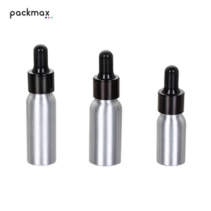 30ml 50ml 100ml Custom Aluminum <b>Bottle</b> for Cosmetic Serum Essential Oil Perfume - Metal <b>Dropper</b> <b>Bottle</b> for Skin Care - Product Image 4