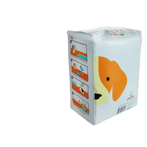 Sac d'emballage personnalisé aseptique à fond carré pour couches pour animaux de compagnie, papier toilette et tampons, avec impression en héliogravure - Product Image 1