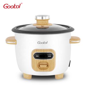 أفضل سعر لأجهزة طهي الأرز الكهربائية المحمولة الصغيرة مع أوعية داخلية ممتازة غير لاصقة وملعقة، سعة 1.1-2 لتر - Product Image 3