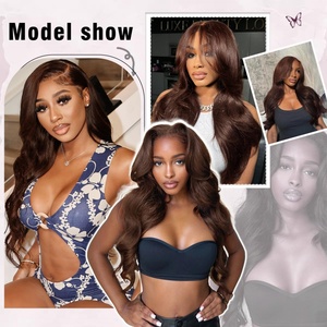 Perruques en dentelle HD 5x5 9x6, cheveux humains, perruques en dentelle HD complètes, fournisseur, cuticules alignées, cheveux humains vierges, perruques sans colle, prêtes à porter - Product Image 4