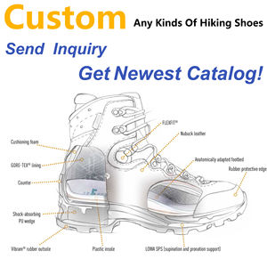 Zapatos de Senderismo de Alta Calidad, Duraderos, Transpirables, de Tela, Fabricación Personalizada OEM - Product Image 3