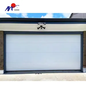 8x7 Cheap Steel Sectional Automatic Garage Door Porte De Garage Sectionnelle