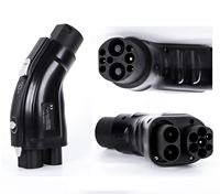 Adaptateur de charge rapide DC pour véhicules électriques, connecteur CCS2 vers Chademo, vers GBT pour voitures électriques chinoises