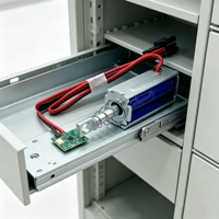 Serrure électromagnétique à solénoïde push-pull DC6V 1.5A, course 5mm, pour casier à colis et distributeur automatique