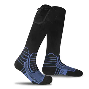 Wholesale Heated Socks Winter Outdoor Ski Thermal 7.4V Electric Rechargeable Battery Heated Ski Socks