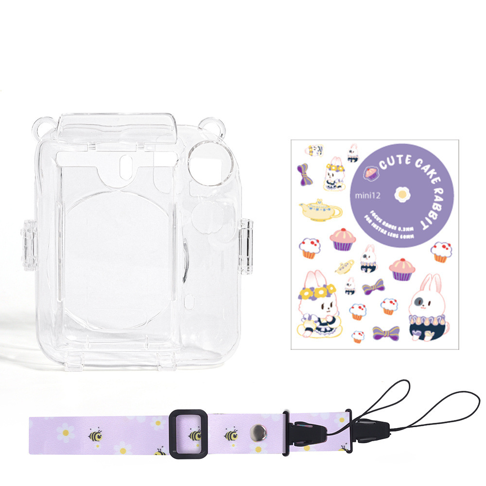 Clear + Purple