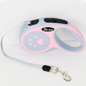 Nieuwe stijl fabrieksdirecte verkoop buiten hondenriem automatisch intrekbaar verstelbaar voor kleine en middelgrote honden met pootafdruk hart - Product Image 5