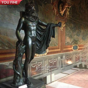 Grande <span class=keywords><strong>Sculpture</strong></span> de Statue d'apollo grec en Bronze sur mesure pour l'extérieur - Product Image 4