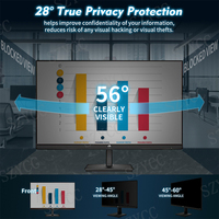 Película de Privacidad para Monitor de Varios Tamaños a Precio de Fábrica, Filtro de Privacidad Anti-Espía para Computadora de Escritorio y Portátil