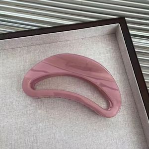<span class=keywords><strong>Pinzas</strong></span> de Pelo Grandes de Acetato con Forma de Media Luna, Hechas a Mano, Estilo Retro Brillante, para Mujer, Antideslizantes, Accesorios para Peinados, con Embalaje de Cartón - Product Image 2
