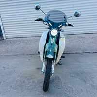 Moto rétro d'occasion pour l'exportation avec moteur Zongshen 110cc EFI, phare LED, utilisation quotidienne sur route et garantie moteur