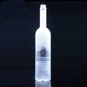 Bouteilles de <span class=keywords><strong>vodka</strong></span> russes vides en verre givré blanc, <span class=keywords><strong>prix</strong></span> bas, 700 ml, 1000 ml, 750 ml, grossiste - Product Image 2