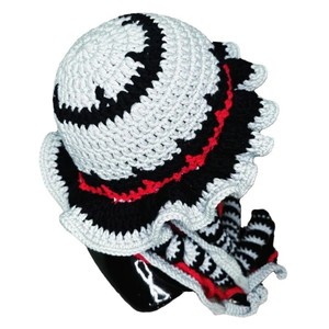 Gorro de punto hecho a mano con diseño de medusa para TikTok, gorro creativo y moderno para adultos con nuevo diseño hecho a mano, transfronterizo - Product Image 5