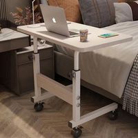 Table de chevet moderne en bois petite Table mobile chambre bureau maison dortoir Simple paresseux levage ordinateur bureau canapé Table d'appoint