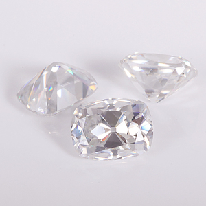 <span class=keywords><strong>Pierre</strong></span> de Moissanite Blanche Certifiée GRA, Taille Coussin 'Old Mine' (<span class=keywords><strong>Ancienne</strong></span> Mine), 1ct 2ct 3ct, Moissanite de qualité diamant - Product Image 4