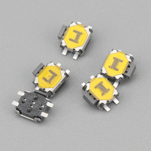 Wasserdichter Smd Smt <span class=keywords><strong>4</strong></span> Pin Touch Tactile Beleuchteter schwarzer PPA LCP Taktsc halter Mini-Drucksc halter für mobile Geräte - Product Image 4