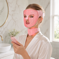 SUNGLOR SG-MSK-4D Masker Cahaya Merah LED Pemasok Grosir Pabrik OEM untuk Merek Produk Kesehatan Global
