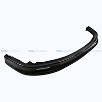 Para Honda Civic EG 1992-1999, alerón delantero estilo SPON, aspecto de fibra de carbono, PP negro, kit de carrocería con labio delantero y palas.