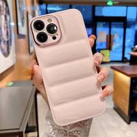 Coque de luxe en Tpu brillant à l'huile pour Iphone 13, 14 Pro Max, housse de protection d'objectif d'appareil photo