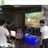 Leplay LP-ST01 Projecteur de tir interactif 3D pour enfants, jeu de chasse multijoueur en bois et métal pour intérieur