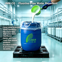 Produit hydrofuge sans fluor de qualité constante JNM-C0 pour une production fiable et produits chimiques de traitement textile