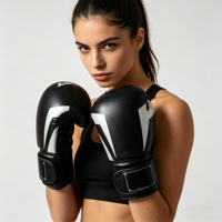 Gants de boxe professionnels en cuir personnalisables MMA Rival Fly Grant Winning