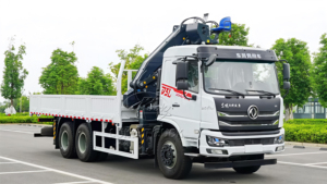 Camión Dongfeng 6x4 con Grúa Montada, Camión con Pluma Hidráulica de Servicio Pesado de 12 Toneladas - Product Image 2