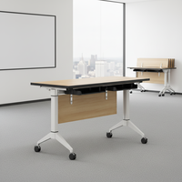 Tables pliantes rectangulaires multifonctionnelles et pratiques Greatway ZD-15 pour bureau mobile et lecture