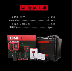 กล้องถ่ายภาพความร้อนอินฟราเรด UNI-T UTi384H ปรับได้ 384x288 พิกเซล IR -30~650 องศาเซลเซียส ช่วงแสงที่มองเห็นได้ 5 อินเดียรัล UTI384H UTi - Product Image 3