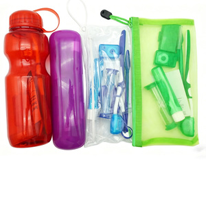 Kit de Cuidado Dental Portátil, Set de Cepillo de Dientes de Viaje, Kit de Limpieza Dental Manual, Bolsa de Malla con Cierre, Adhesivo Personalizado - Product Image 5