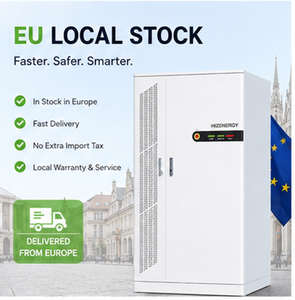 Hizenergy ES125kW-261kWh-LE Sistema de Baterías Híbridas para Red Eléctrica con Gabinete de Almacenamiento de Energía de Iones de Litio de 261kWh, Refrigeración por Aire, RS485 Industrial - Product Image 4