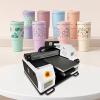 Printer Flatbed Inkjet UV A3 XP600 Komersial untuk Hadiah Pribadi, Casing Ponsel, Kayu, Kaca, Akrilik, dan Pencetakan Tabung