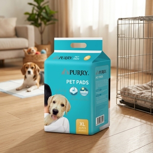 Purry Wholesale Tappetini/Pad per Addestramento Cuccioli in Cotone Eco-Friendly SAP e Carta Igienica, Misura XL 60x90cm, OEM/ODM, alla Moda - Product Image 1