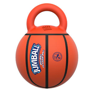 Mango de goma duradero resistente a mordeduras, pelota interactiva para mascotas, juguetes para masticar perros para entrenamiento, pelota agresiva para perros, juguete para perros - Product Image 5
