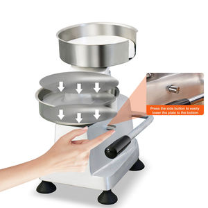 เครื่องทำไส้กรอกและแฮมเบอร์เกอร์แบบ 3-in-1 รุ่น Jinkun JK-310 ทำจากอะลูมิเนียม เป็นมิตรกับสิ่งแวดล้อม พร้อมกระดาษรองทำเนื้อ 500 แผ่น สำหรับร้านอาหาร - Product Image 4