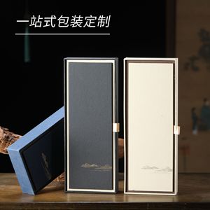 Yue Lin Ya Jing <b>Incense</b> <b>Box</b> 26cmx10cmx3.5cm Flip Top Gift Packaging For Agarwood Sandalwood Sticks - Product Image 5
