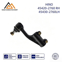 Rotule de direction robuste pour camion 45420-2760 pour pièces de camion HINO Profia à double essieu 45430-2760 Rotule de suspension droite/gauche