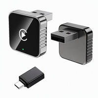 Adaptateur CarPlay sans fil personnalisé OEM USB Type-C compatible avec iPhone Android Auto, appairage rapide, mini portable